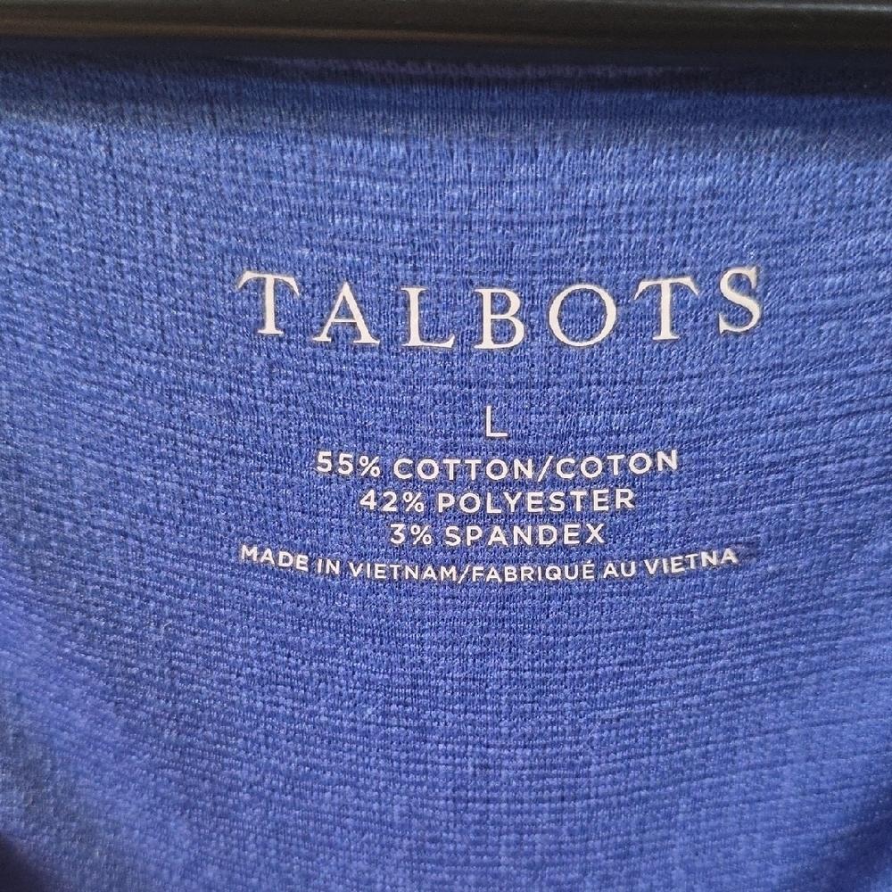 Talbots Royal Blue Knit Top - Picture 2 of 4